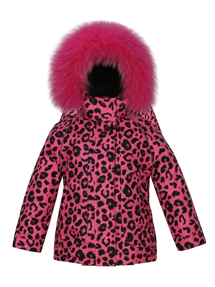 Зимняя куртка &quot;Розовый леопард&quot; Stylish Amadeo