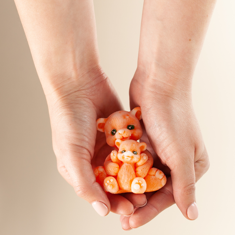 Мама с медвежонком