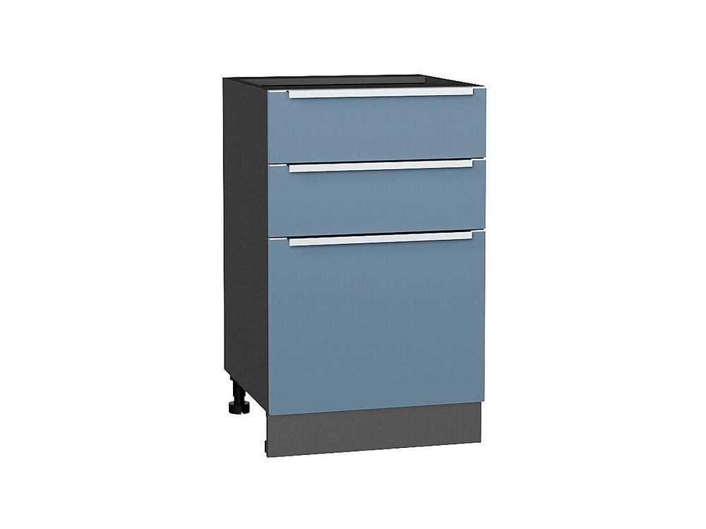 Шкаф нижний с 3-мя ящиками Фьюжн