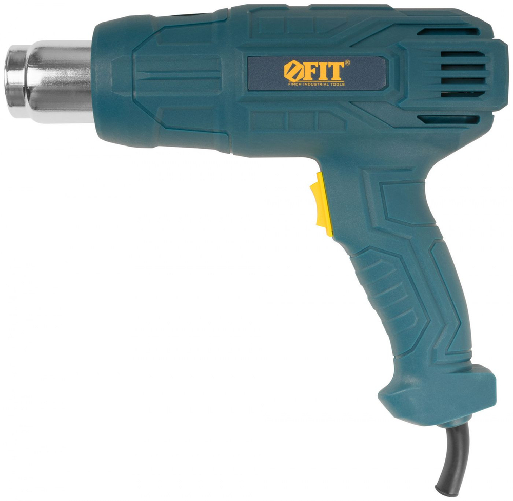 Фен технический FIT 2000Вт 350/500 С 300/550 л/мин. (коробка)
