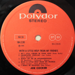 Joe Cocker / With A Little Help From My Friends (LP)