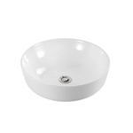Раковина накладная для установки на столешницу AQUATEK ЕВРОПА AQ5558-MW 415*415*135, матовый белый