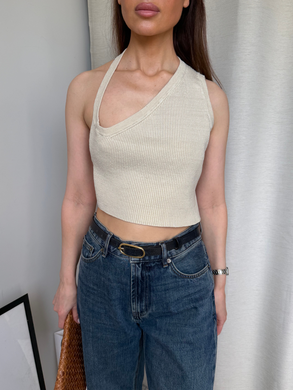 Льняной топ Jacquemus, S