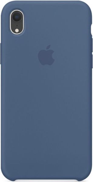 Чехол-накладка силиконовый Silicone Case для iPhone XR (6.1") Blue Cobalt Темный кобальт