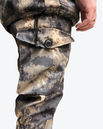 Костюм Горка 5 демисезонный "Серый мультикам" с флисом, Пилигрим