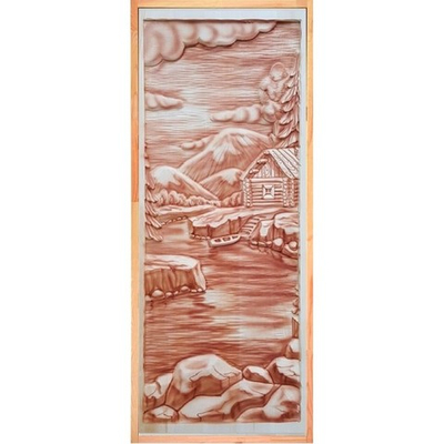 Дверь массив "Лодка"