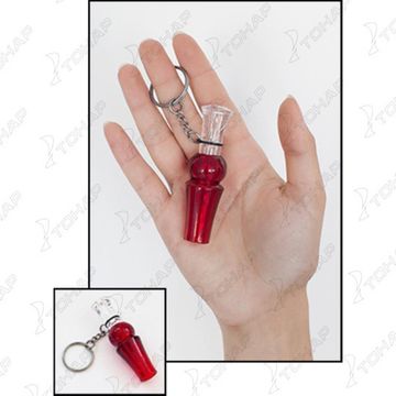 Манок-брелок на утку TRINKET 024 лед-вишня (Золотое сечение)