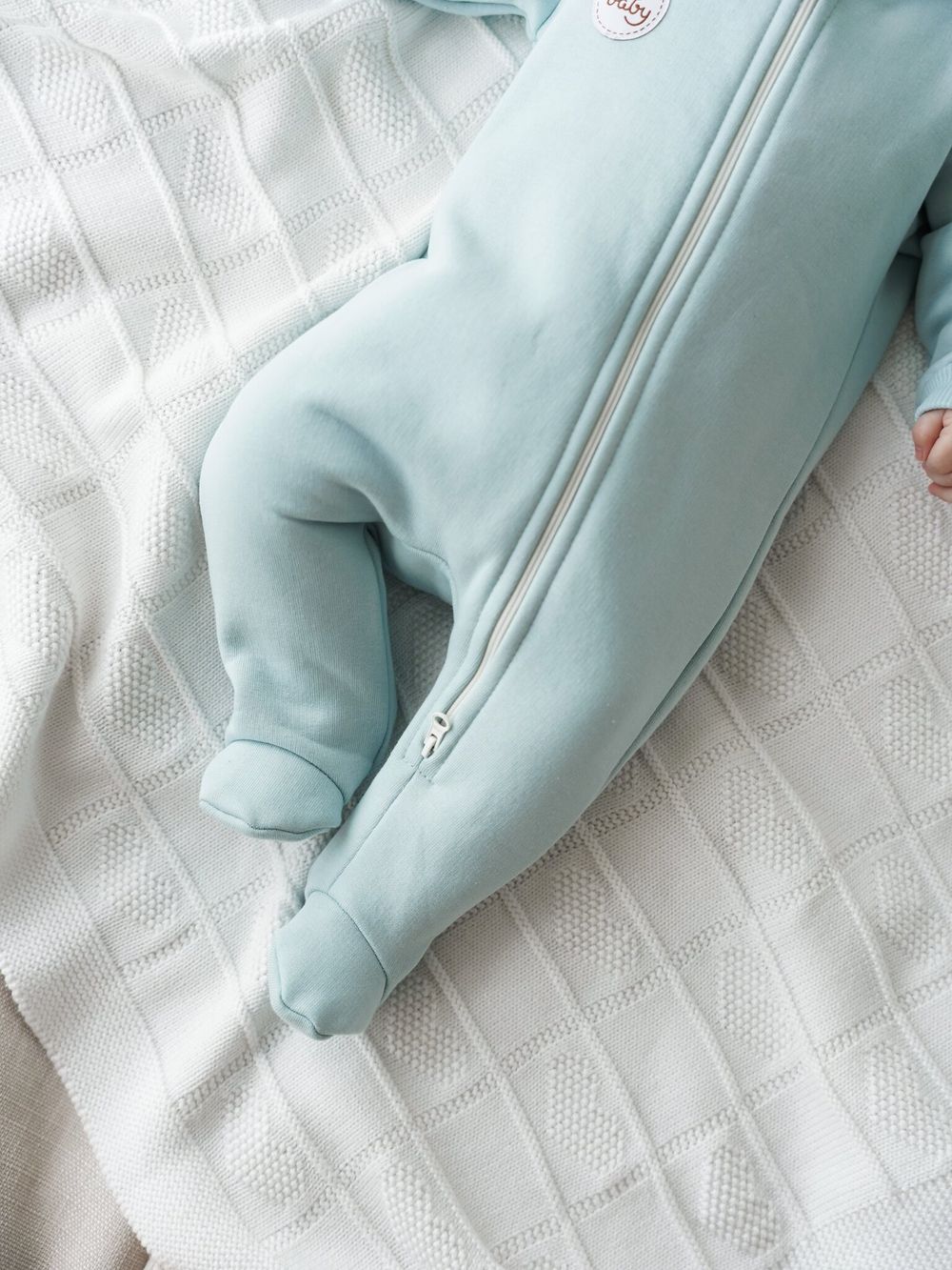 Комбинезон с закрытой ножкой "Бриз" утепленный 0+