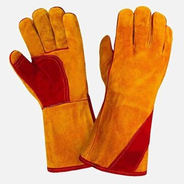 Краги спилковые "Сибирь" утепл.