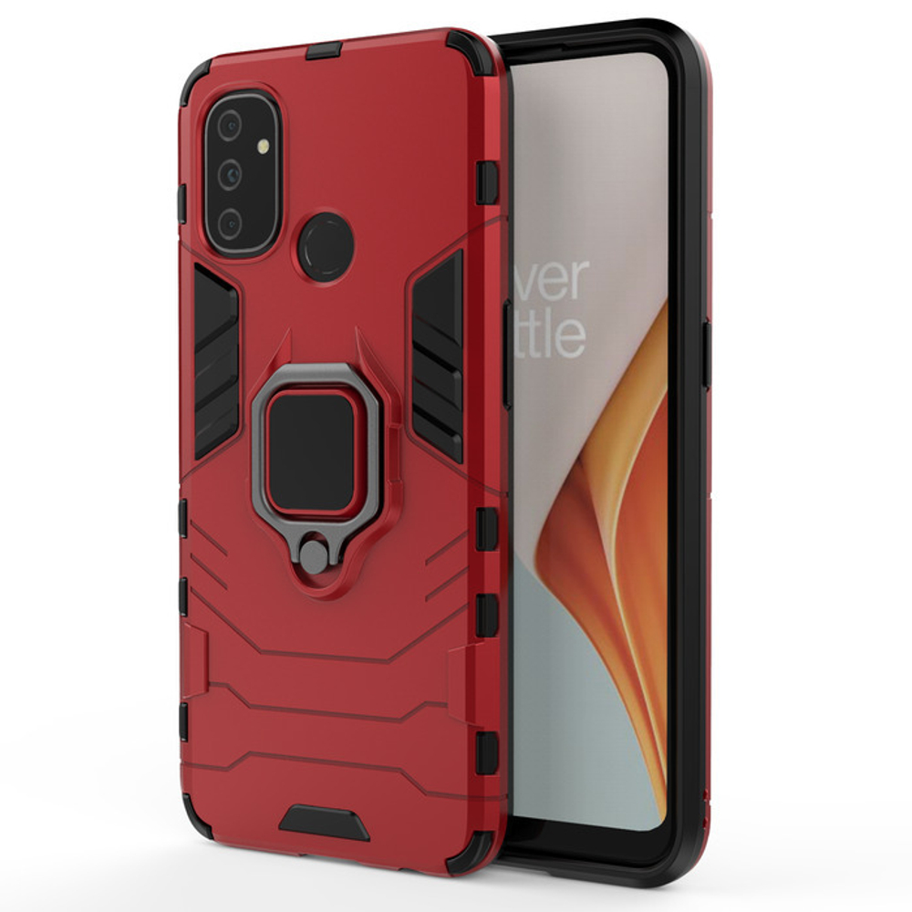 Противоударный чехол с кольцом Panther Case для OnePlus Nord N100