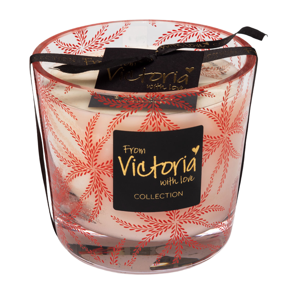 nan Свеча ароматическая Ferns red Victoria with Love Красный