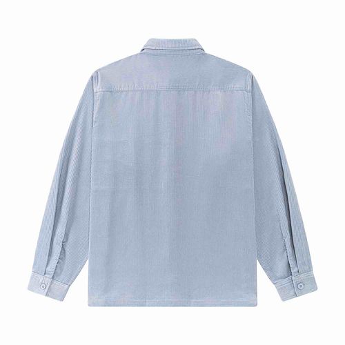 Рубашка Velvet Button пыльно-голубая