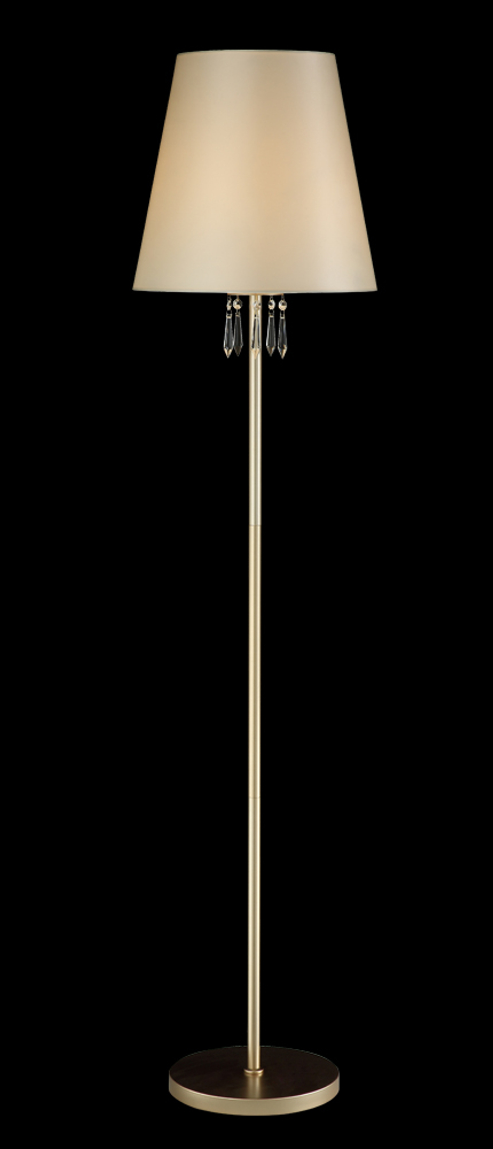 Торшер Crystal Lux RENATA PT1 GOLD