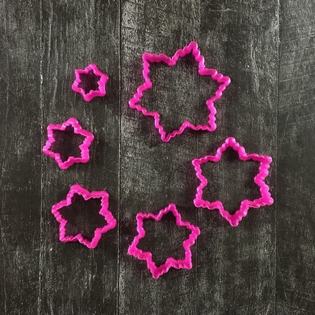 Набор снежинок №13 для 3D ёлки