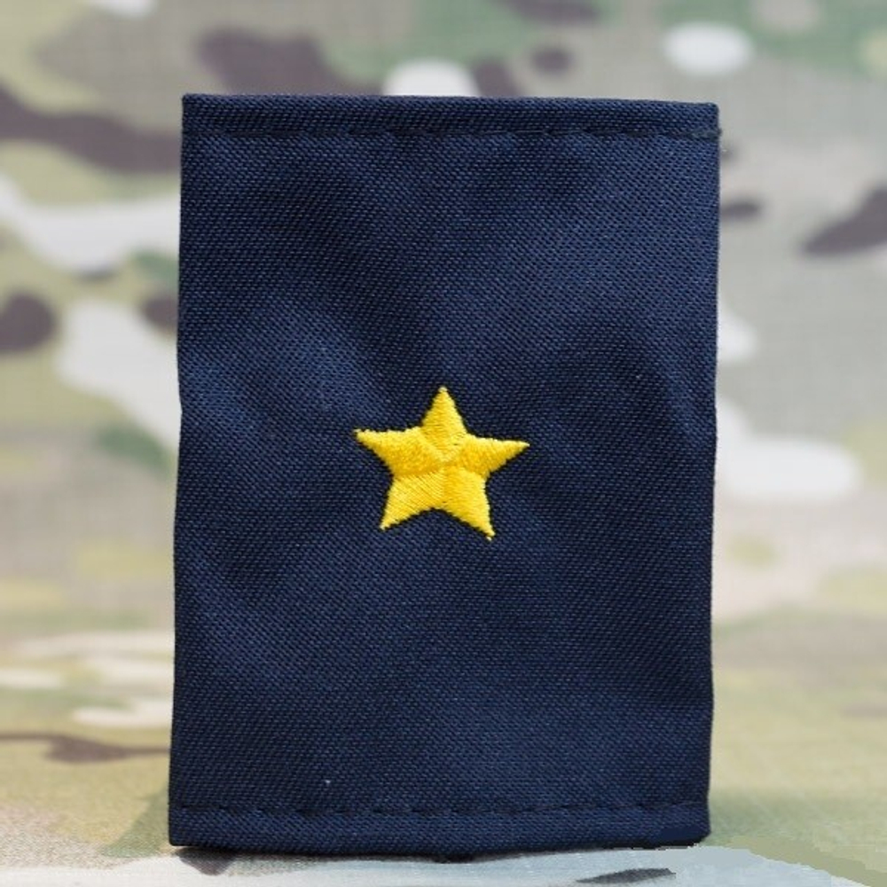 Фальшпогоны Полиция темно-синие вышитые майор