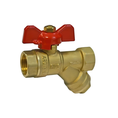 Кран с фильтром 1/2 БАБОЧКА  ViEiR (96/12шт)