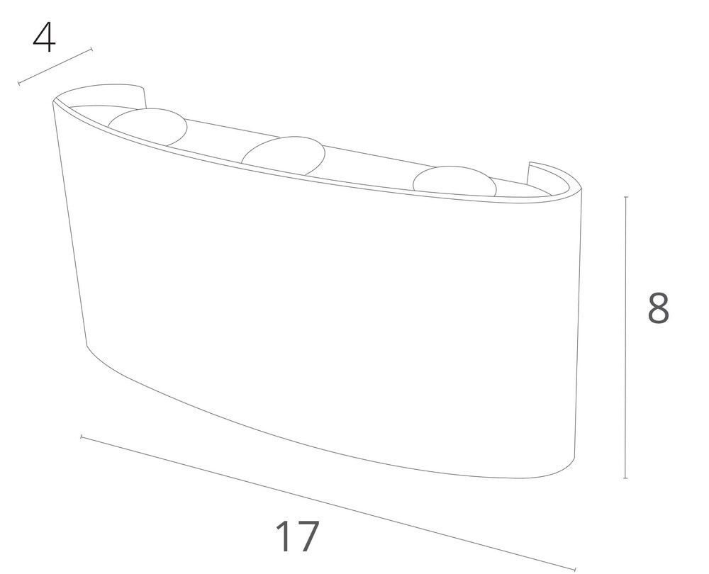 Фасадный светильник Arte Lamp