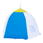 Палатка-зонт СТЭК Классика Алюминиевая Звезда, 2 местная, дышащая