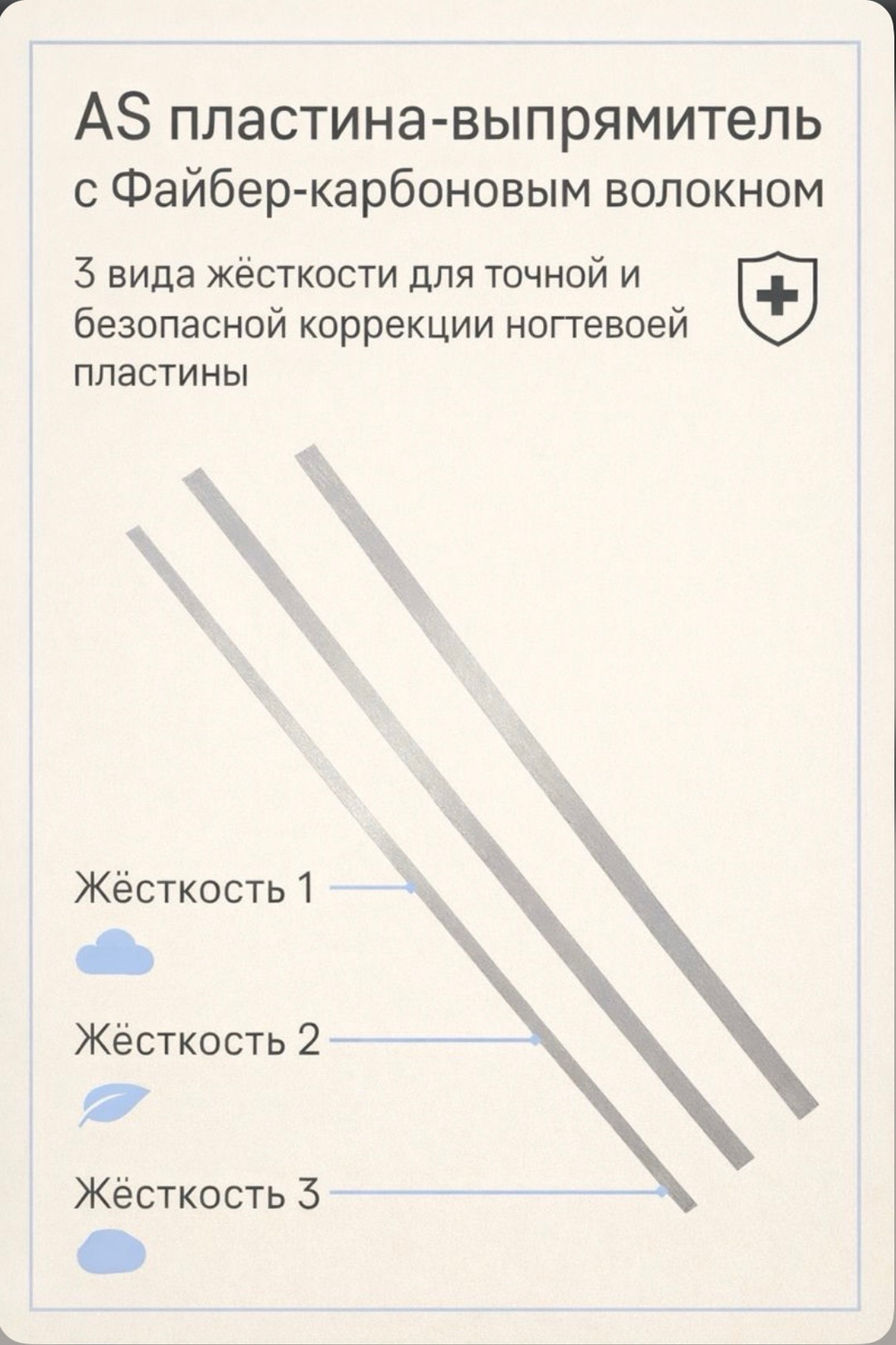 АС пластина 1 шт в коробке
