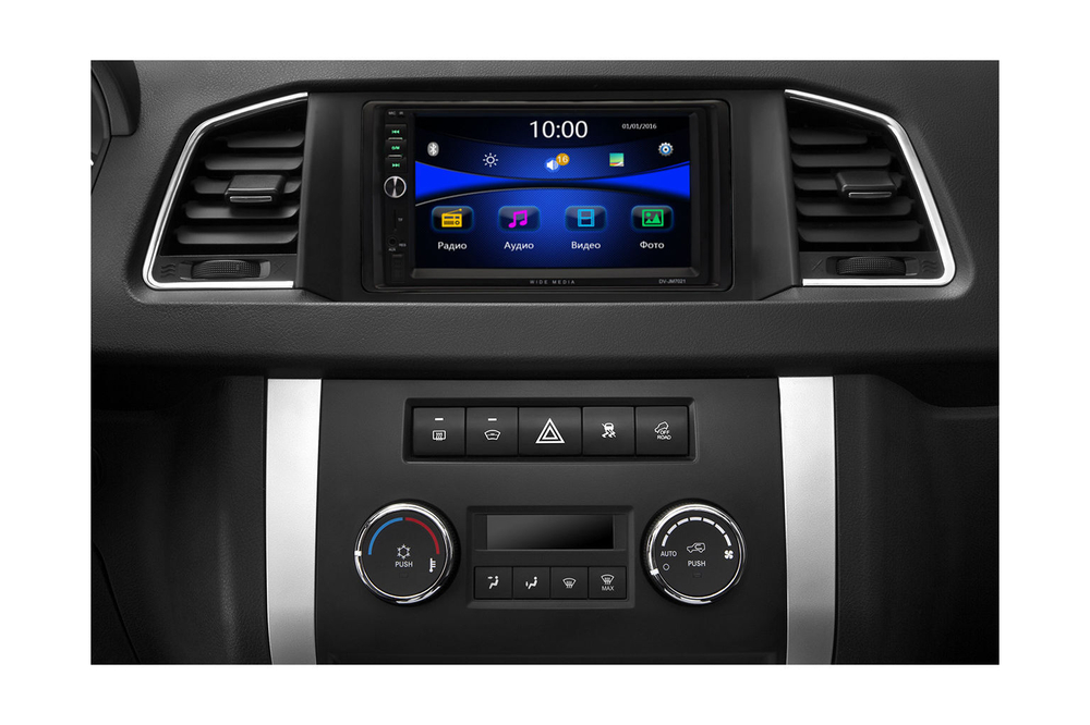 UAZ Patriot, 2017+, 2DIN