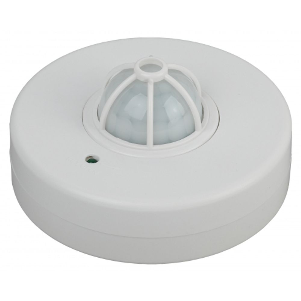 Датчик движения ЭРА MD 016 белый, макс. нагрузка 1200Вт, угол обзора 360гр, дальность 6м