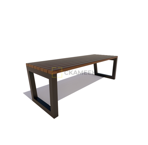 Скамейка садовая «Муром» (банкетка 3,0 м лиственница,30х60)