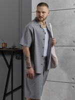 Костюм мужской Аристократ-2 Виотекс СЕРЫЙ МЕЛАНЖ