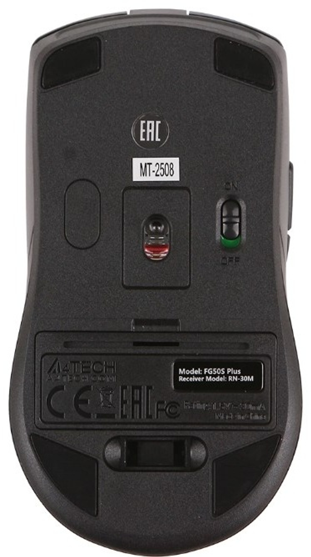 Мышь A4Tech FG50S Plus черный