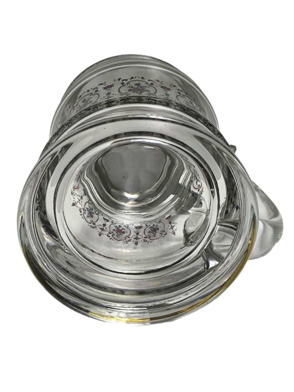 Кружка пивная (стекло с оловянной крышкой), Германия