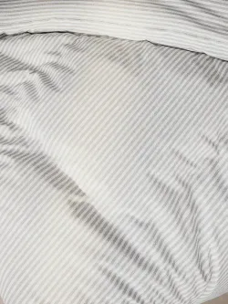 Декоративная наволочка с рюшами, оборками "Лутон" 50х70 см, 1 шт, без молнии