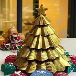 218 | Форма для шоколадных фигур "Ёлка" (275*175мм)