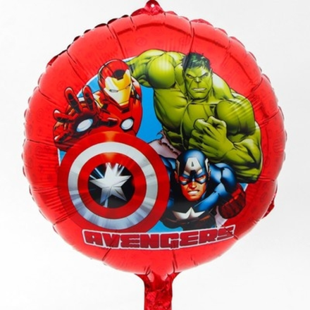 Шар фольгированный Avengers, Мстители  круг Г39