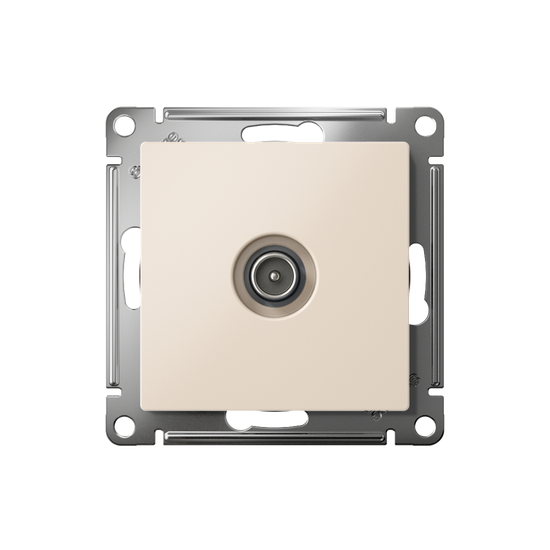 Розетка телевизионная оконечная TV AtlasDesign 1дБ механизм беж. SE ATN000291