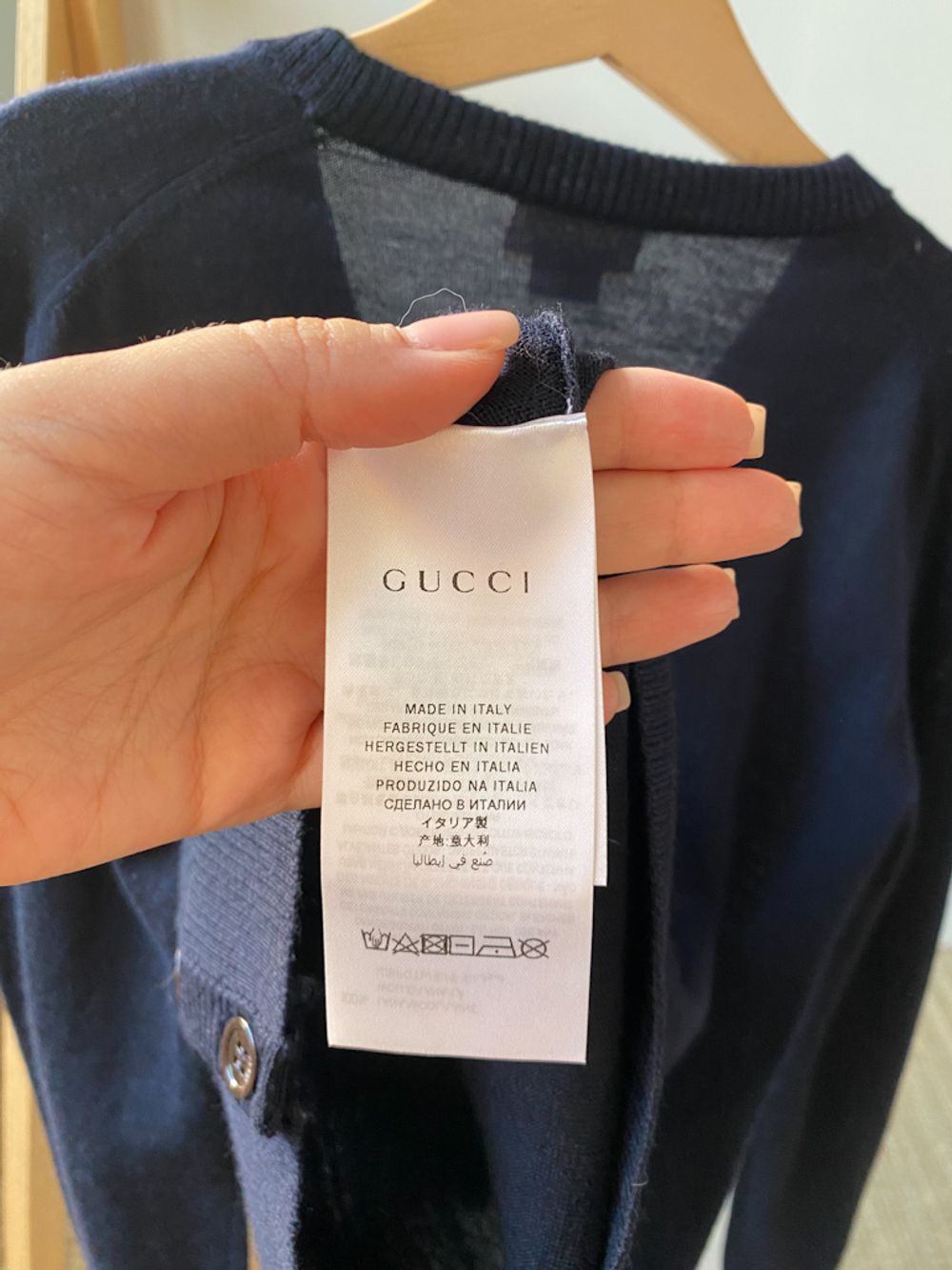 Шерстяной кардиган Gucci, 128