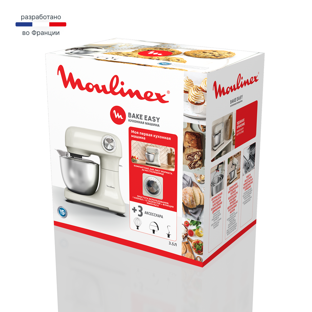 Кухонная машина Moulinex Bake Easy QA140AF1