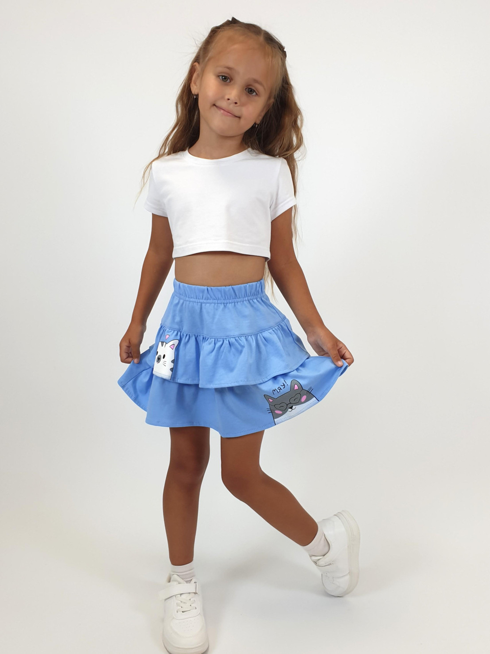 715-10 Юбка для девочки