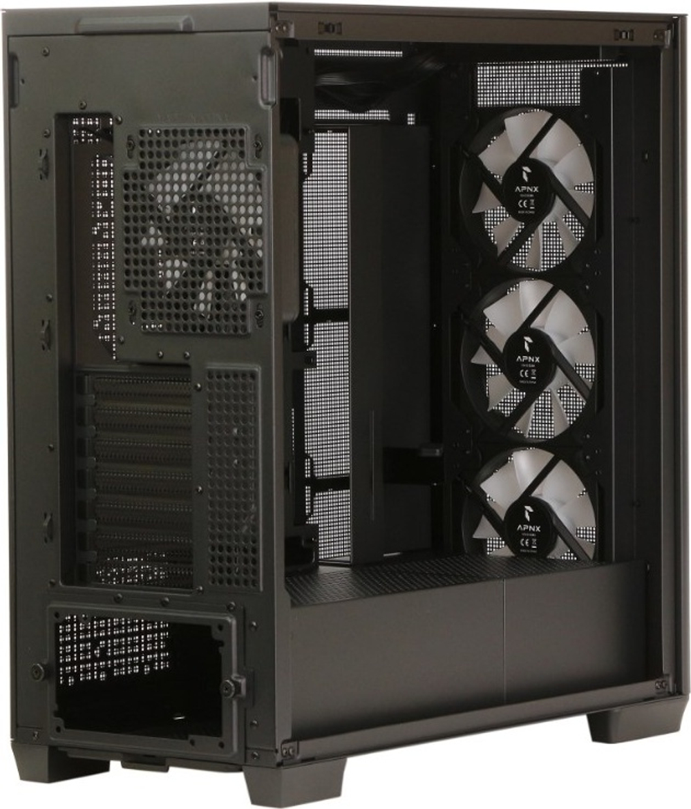 Корпус AeroCool C1-R-BK-V1 черный