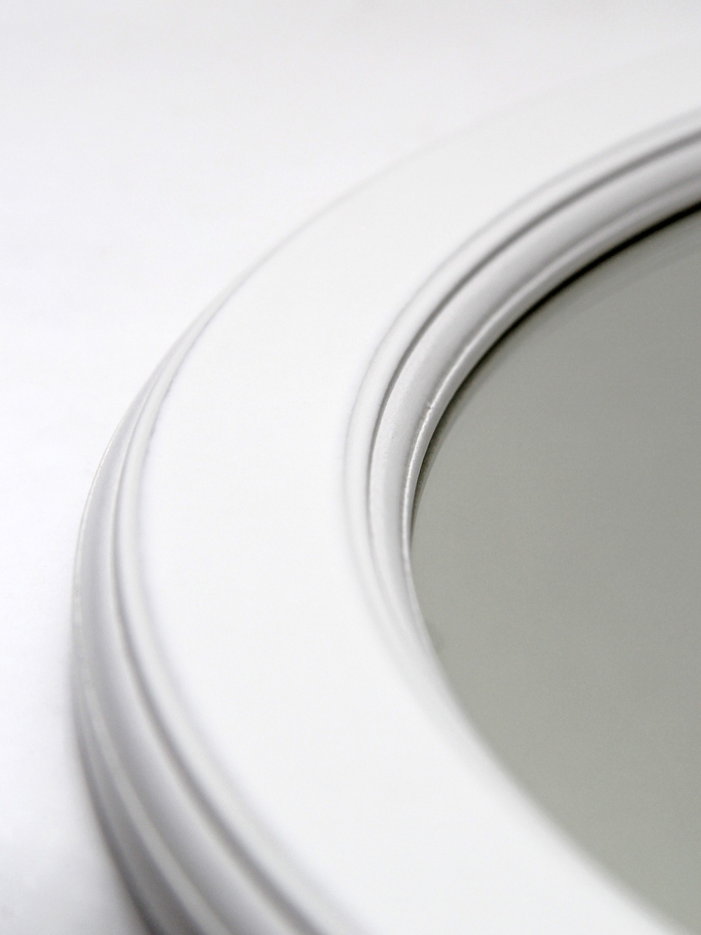 Картина на стену для интерьера на холсте в круглой раме "Винтажный букет" 47 см