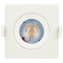 KL LED 21A-5 4K WH Светильник ЭРА светодиодный квадратный поворотн. LED SMD 5W 4000K, белый