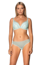 Трусики-бразилиана Leocadia (Размер: XL) (Цвет: аквамариновый)