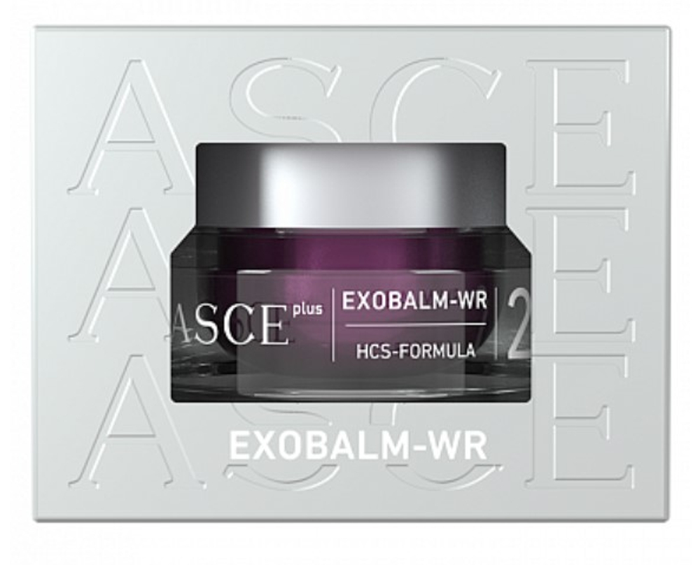 Успокаивающий крем Экзобалм для ухода за чувствительной кожей ASCEplus EXOBALM-WR (Пудра EXO CAPSULE-W; Крем HCS FORMULA)