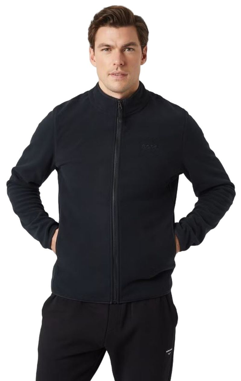 Куртка теннисная Bj_rn Borg Men's Full Zip Borg Fleece