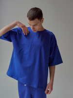 T-shirt LOGO Clematis Blue