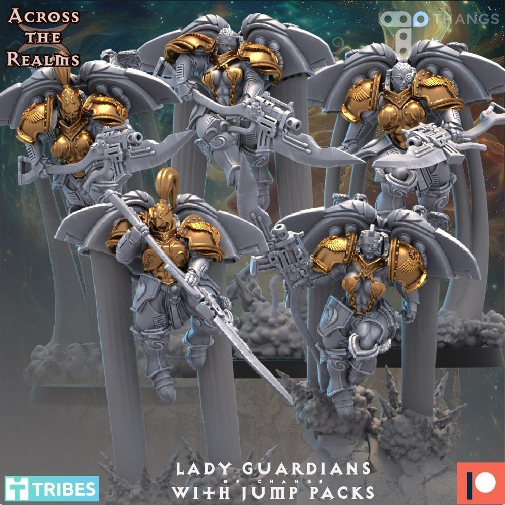 Custodes Lady Guardians Jumppacks
