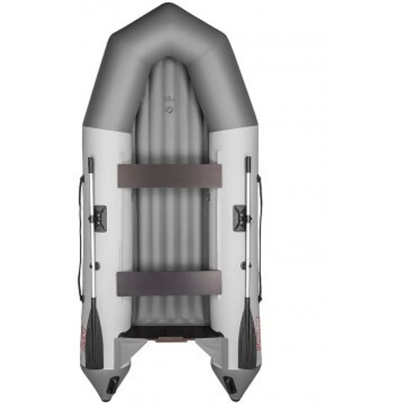 Лодка Тонар Капитан A330 (надувное дно) бело-серый