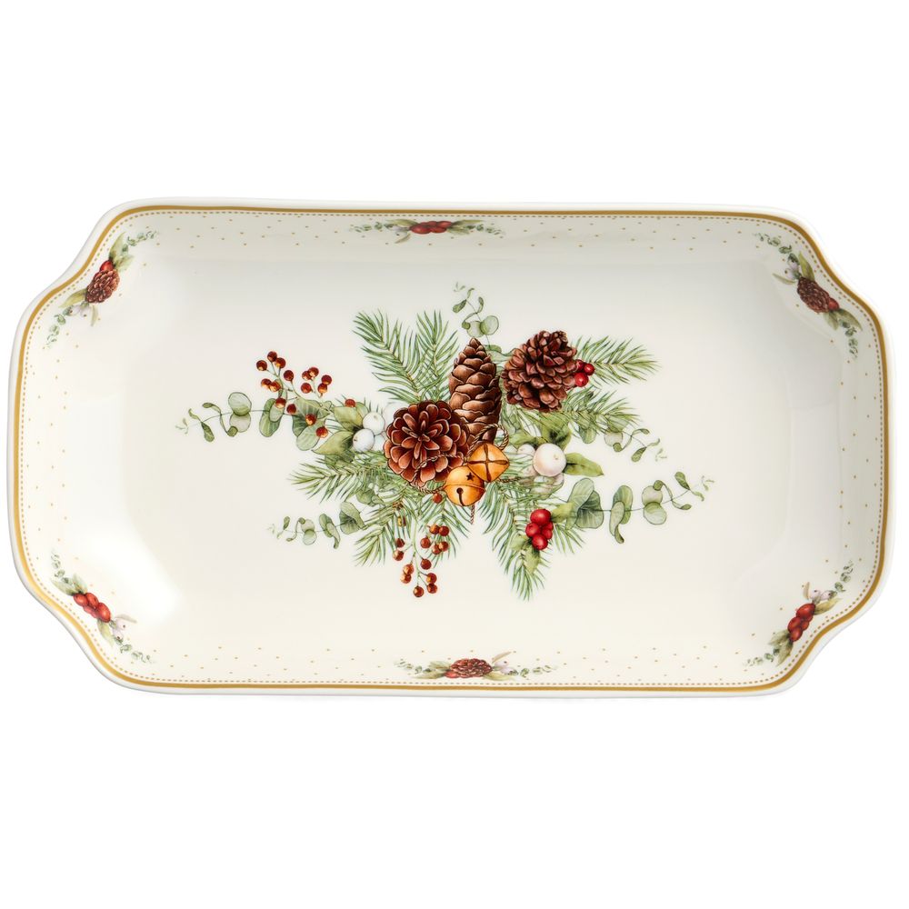 БЛЮДО LEFARD "CELEBRATION" ГЛУБОКОЕ 25*14*4 СМ (КОР=36ШТ)