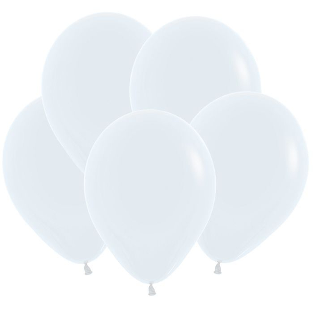Шар 18" Белый, Пастель / White 005 Sp