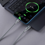Дата-кабель Ceramic USB - micro USB, 1м, 2.1A, серый