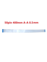 Шлейф FFC 50-pin Шаг 0.5mm Длина 40cm Прямой A-A AWM 20624 80C 60V VW-1