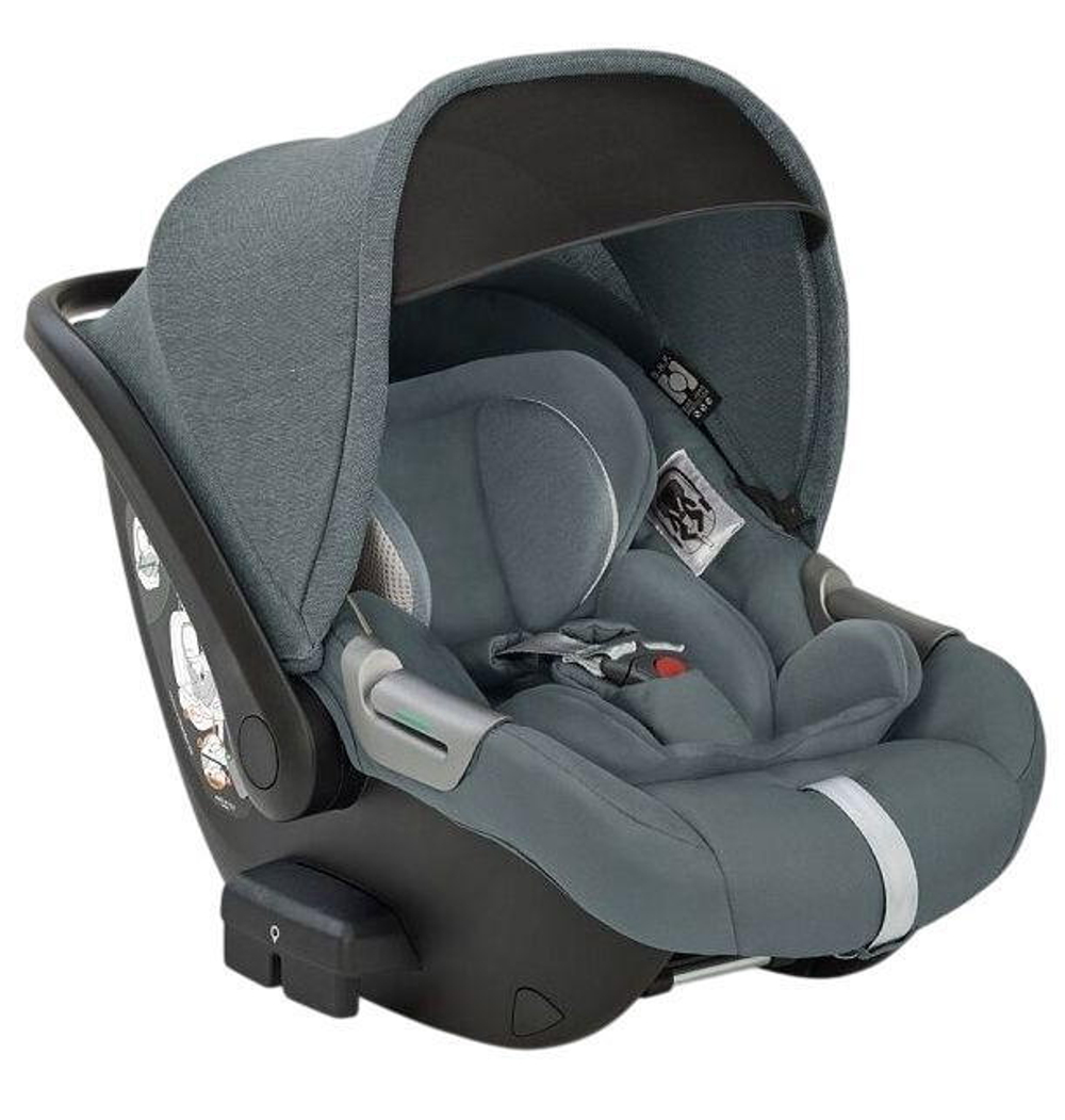 Коляска 3 в 1 Inglesina Electa System Quattro DRW 2025 с подставкой под люльку Union Grey